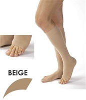 JOBST OPAQUE MEDIA CORTA CON SILICONA PUNTERA  ABIERTA  CCL1 Regular