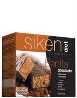 SIKENDIET BARRITAS DE CHOCOLATE 5 BARRITAS